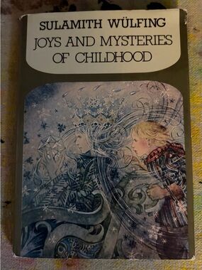 'Joys and Mysteries of Childhood' – Blue Illustrated Cover